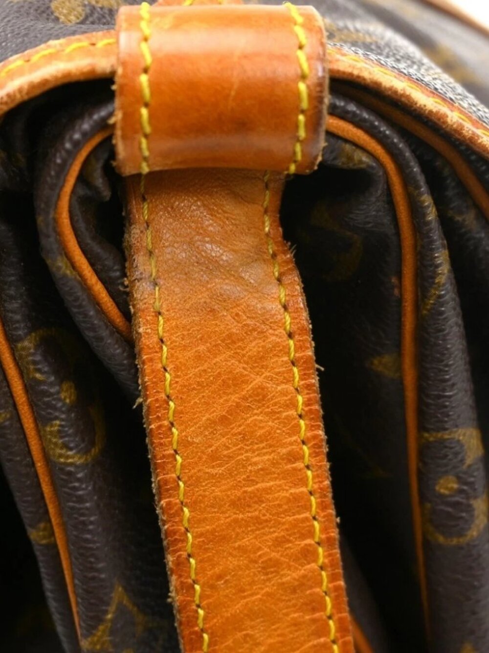 LOUIS VUITTON SAUMUR 35 SHOULDER BAG MONOGRAM - Picture 14 of 14